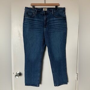 Kirkland Signature Women’s High-Rise Straight-Fit Jeans - Size 18